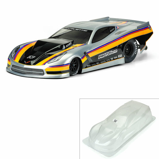 Image of PROTOform Chevrolet Corvette C7 Pro Mod SCT Drag Car Body (Unpainted) PRM157140