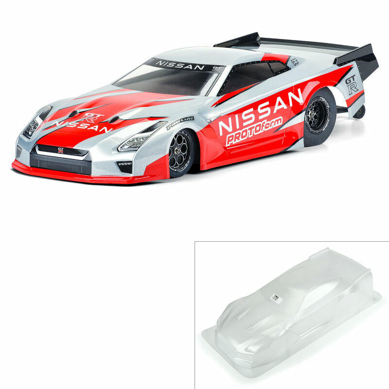 Image of PROTOform Nissan GT-R R35 Pro Mod SCT Drag Car Body (Unpainted) PRM1585-00