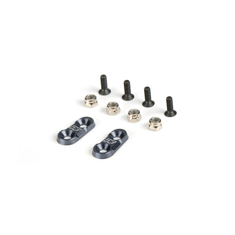 Image of Protoform Gunmetal Grey Aluminum Wing Mounts PRM6054-01