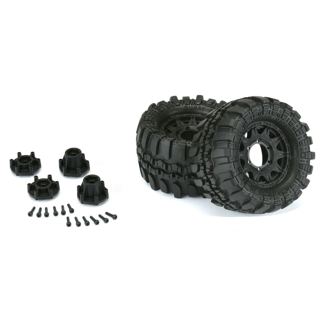 Image of Pro-Line Racing 1/10 Super Swamper SX 2.8 Stampede 2WD Front/Rear Tires/Raid