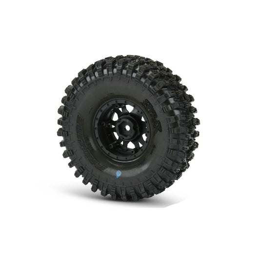 Image of Hyrax 1.9 G8 Rock Terrain Truck Tires Impulse Beadloc Wheels Pro-Line 10128-13