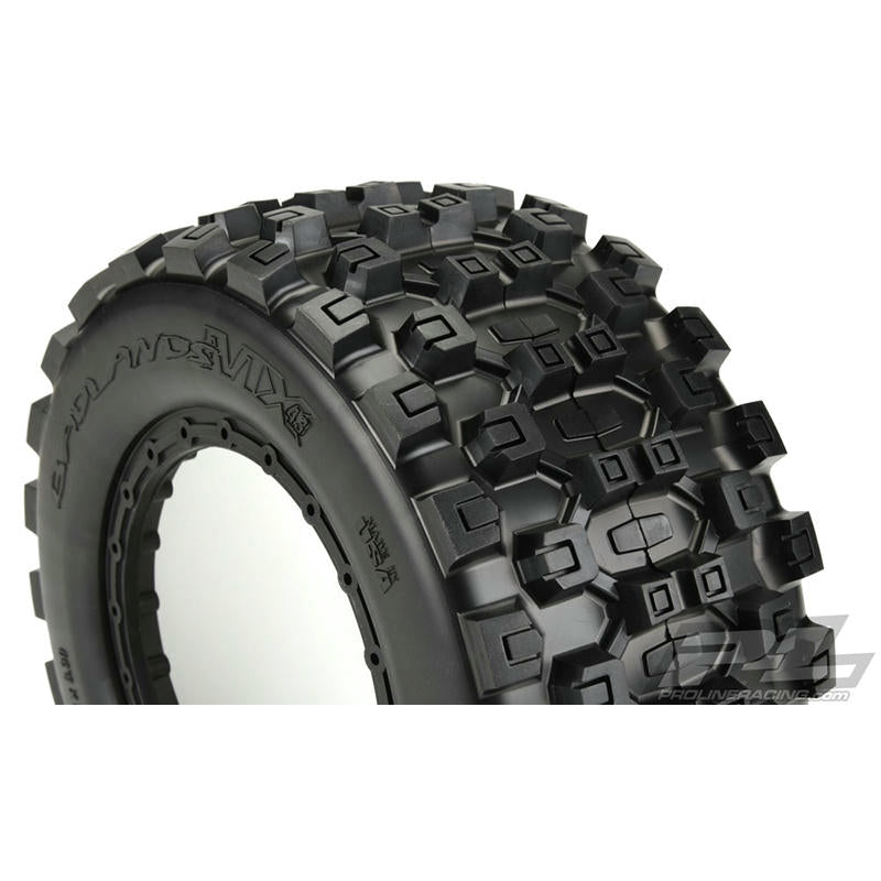 Image of Traxxas X-MAXX XMAXX Badlands MX43 Pro-Loc All Terrain Truck Tires Pro-Line 