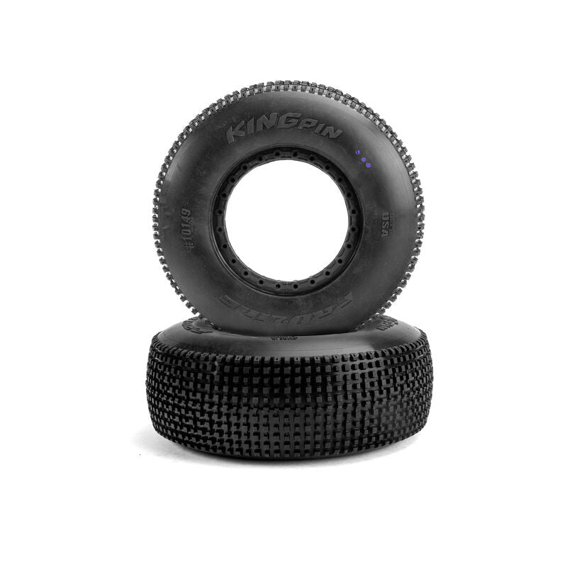 King Pin S3 Front/Rear Off-Road Tires (2): Losi 5IVE-T 3.0