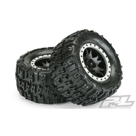 Image of Traxxas X-MAxx 4.3 Pro-Loc Impulse Wheels/Trencher Sand Tires PRO10151-13