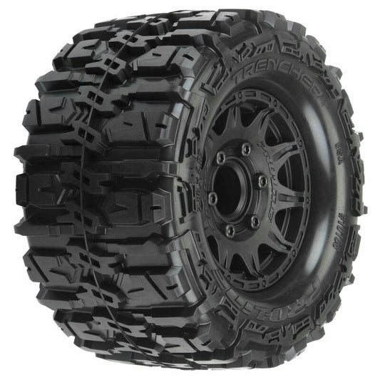 Image of Pro-Line BELTED Trencher 2.8 All Terrain Tires Mntd F-11 12mm Hex 10168-10