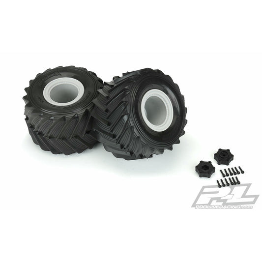 Image of Pro-Line Demolisher 2.6/3.5 Mounted All-Terrain Monster Truck Tires for LMT