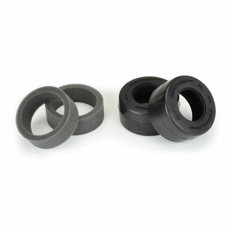Image of Pro-Line BELTED Reaction+ HP Wide Short Course Truck Drag Racing Tires