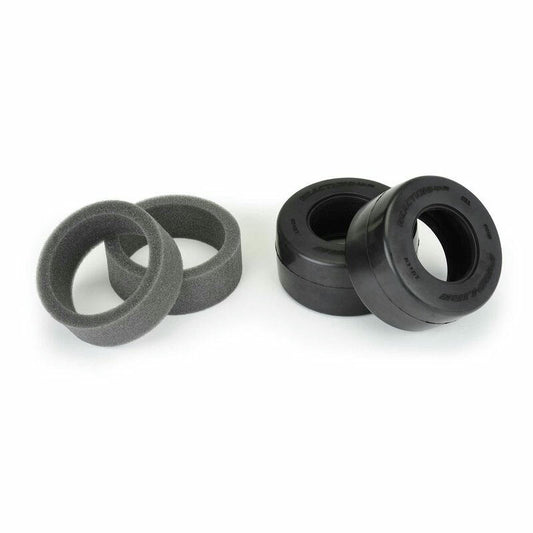 Image of Pro-Line BELTED Reaction+ HP Wide Short Course Truck Drag Racing Tires