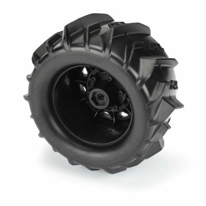 Image of Pro-Line 2.8 Dumont Mounted Paddle Sand/Snow Tires Stampede 2WD/4WD 10193-10