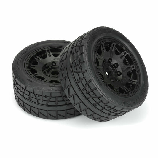 Pro-line Racing Menace HP Tire Fr/Rr 5.7 Mtd 24mm Blk Raid 2