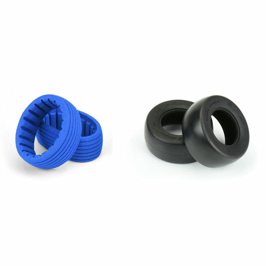 Image of Pro-Line Bald Eagle Slick MC (Clay) 2.2/3.0 Short Course Truck Tires 10210-17