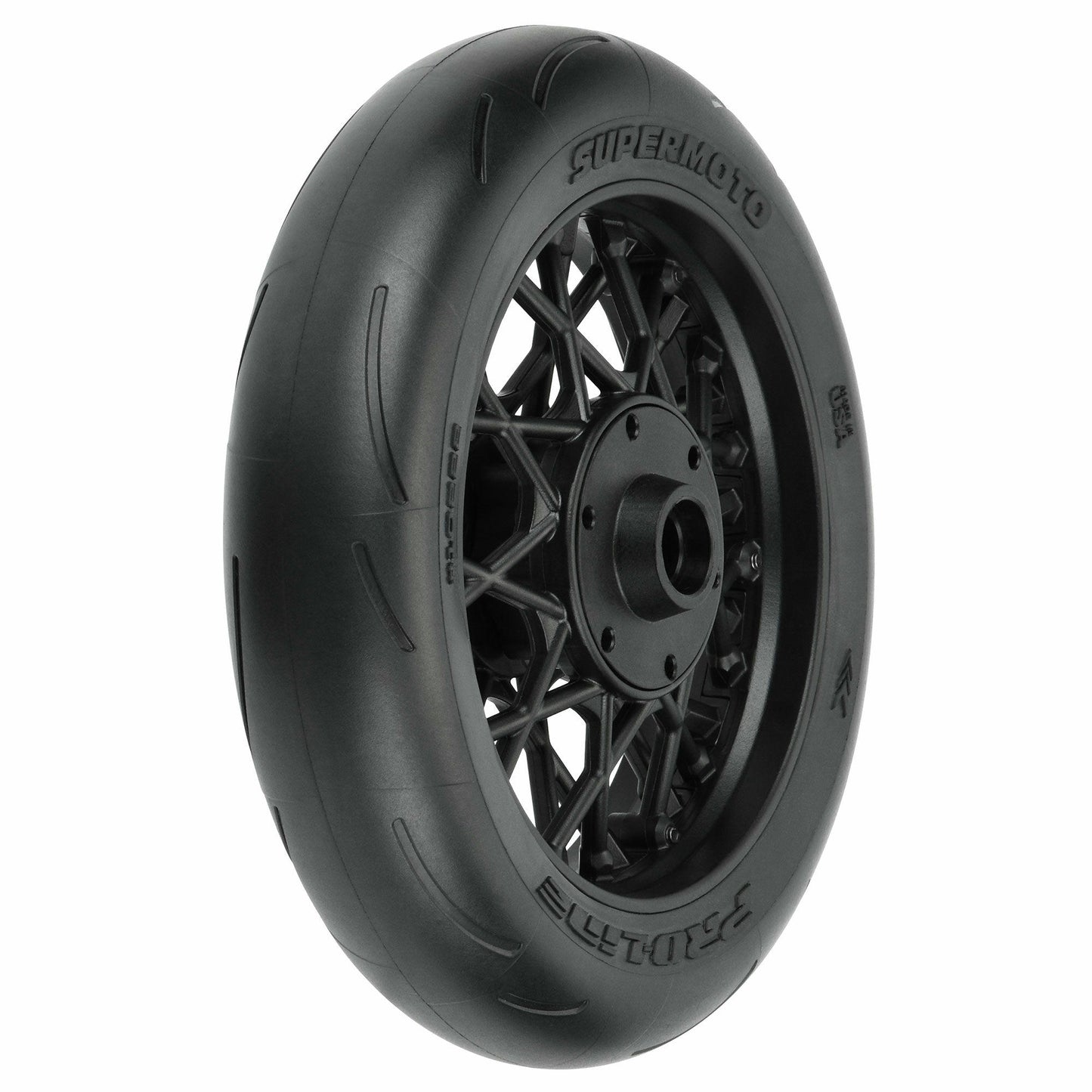 Image of Losi Promoto-MX S3 Motorcycle Supermoto Mounted On-Road Front Tire PM-MX 1022210