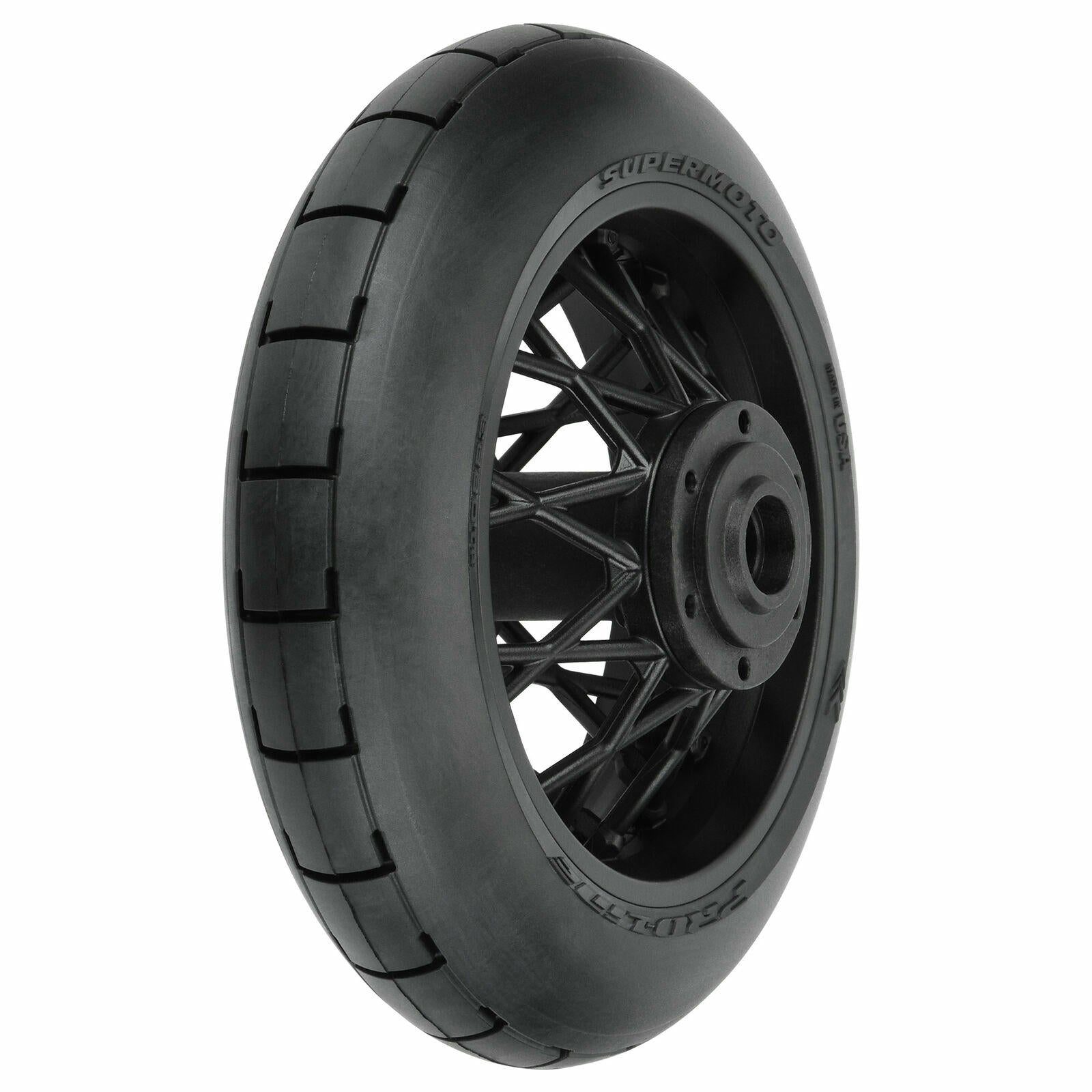 Image of Losi Promoto-MX Motorcycle Supermoto Mounted On-Road Rear Tire PM-MX PRO1022310