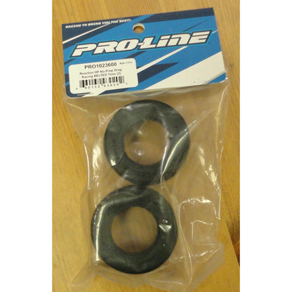 Image of Pro-Line 1/16th Scale Losi Mini-Drag Car Reaction HP Tires (2pcs) PRO1023600