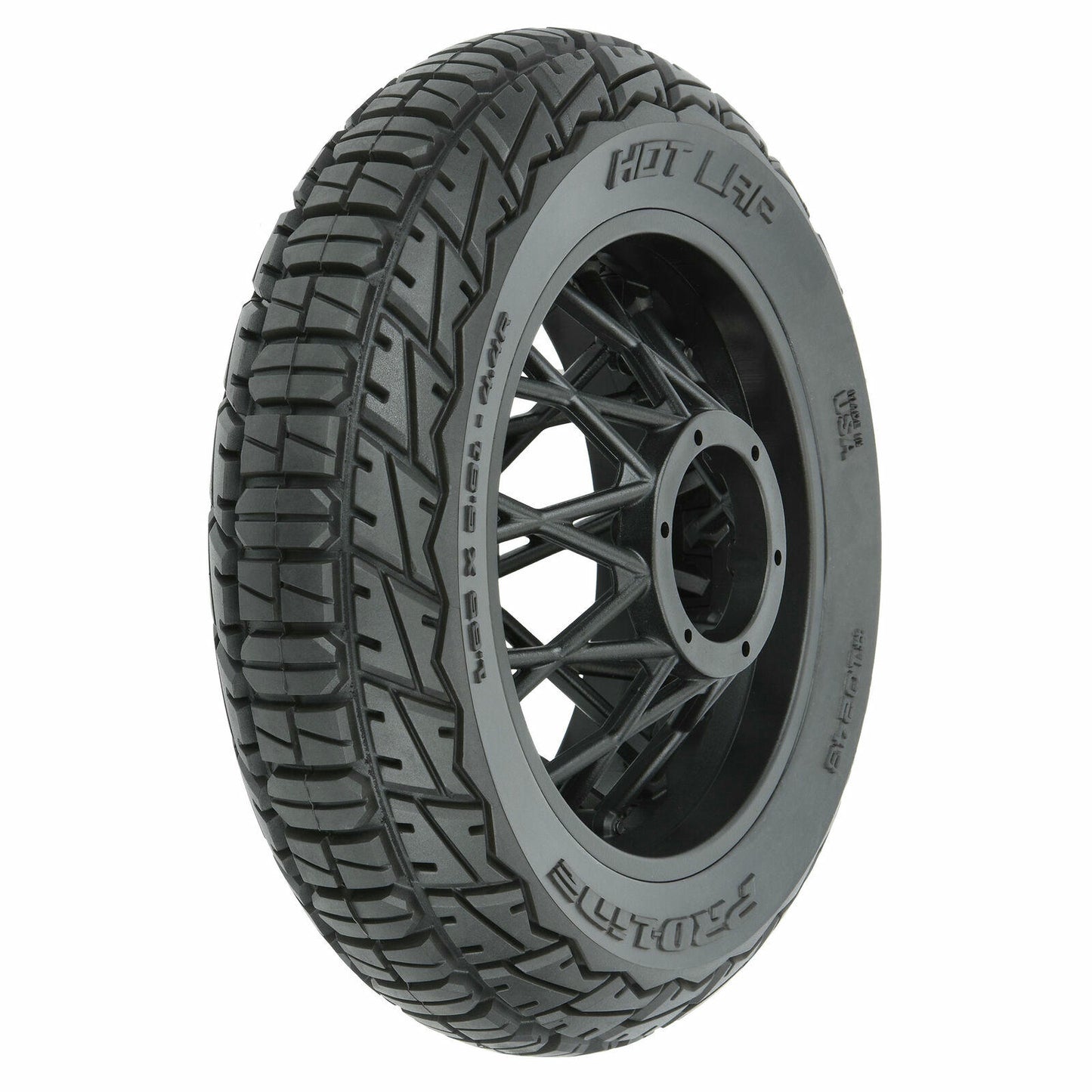 Image of Losi Promoto-MX Motorcycle S3 Hot Lap Mounted Rear Tire w/Supermoto PM-MX 