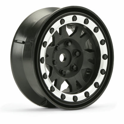 Image of Pro-Line Racing Impulse 1.9 Black Bead-loc Spoked Wheels PRO2769-13