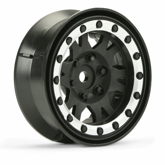 Image of Pro-Line Racing Impulse 1.9 Black Bead-loc Spoked Wheels PRO2769-13