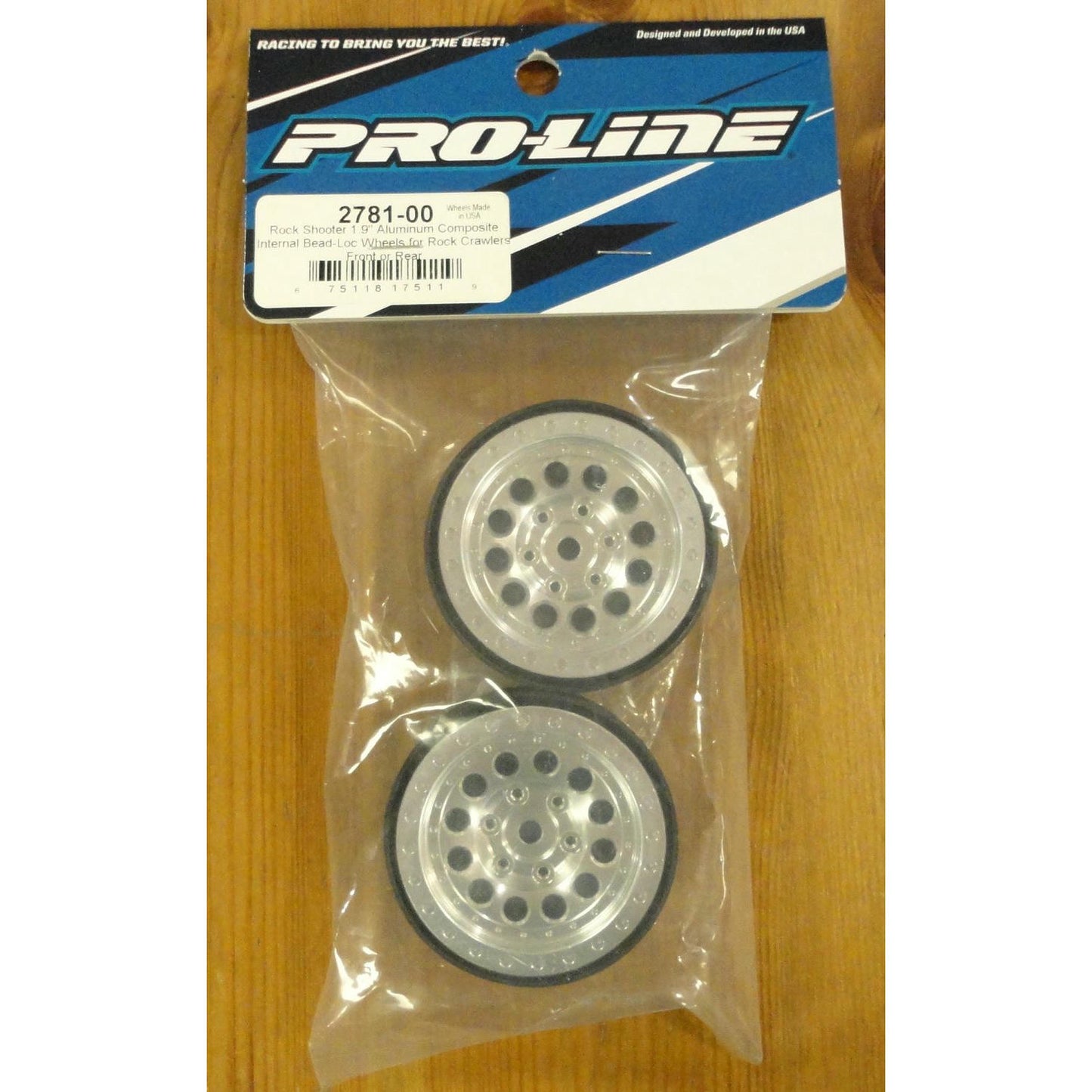 Image of Rock Shooter 1.9 Aluminum/Composite Beadlock Rock Crawler Wheels 2pcs PRO278100