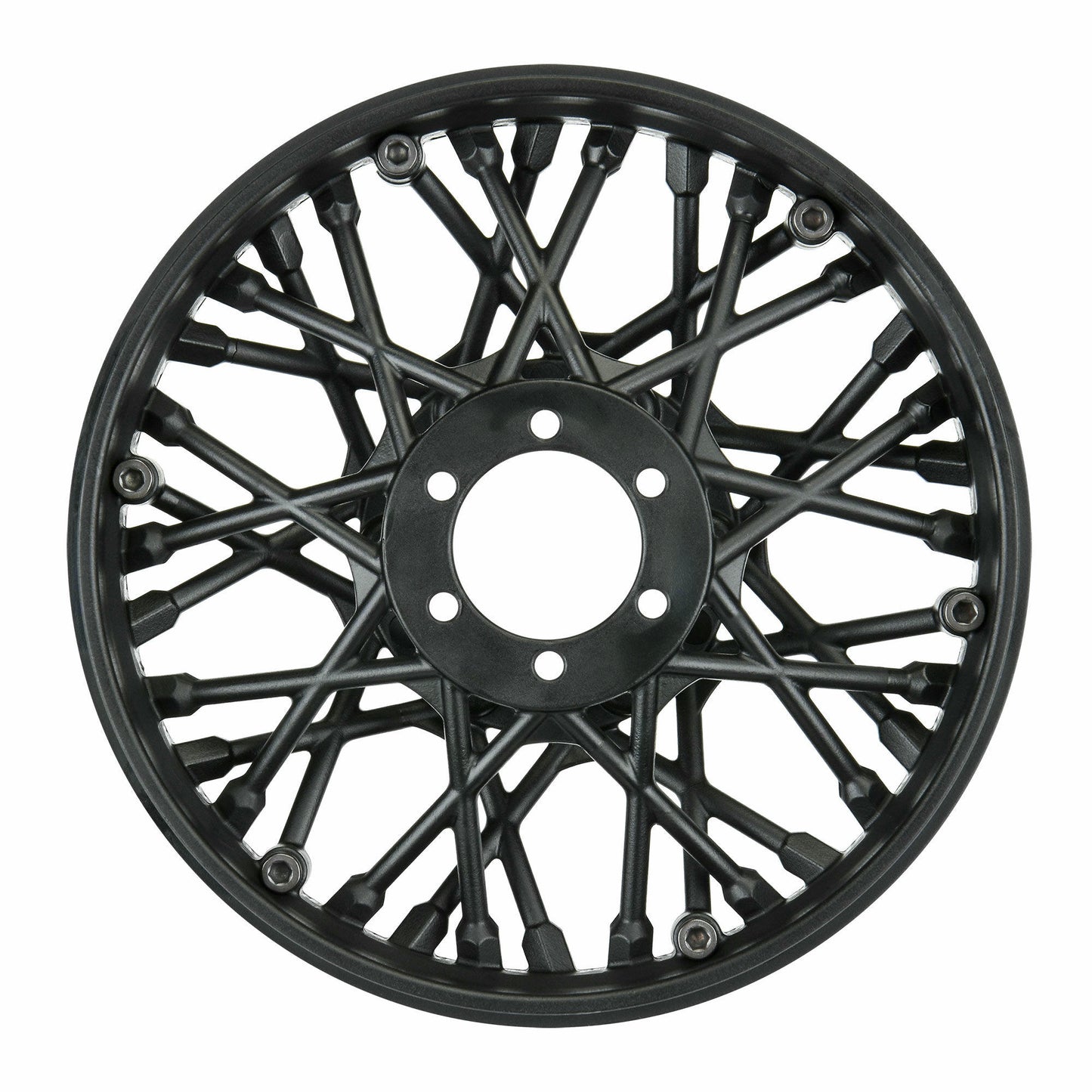 Image of Losi Promoto-MX Motorcycle Black Front Wheel PRO282003