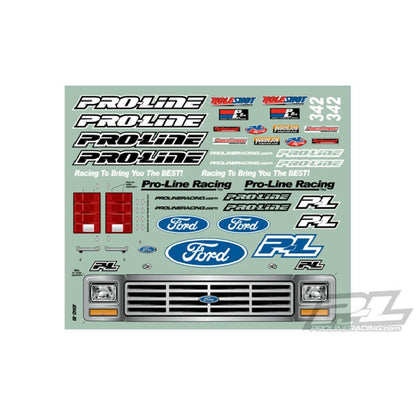 Pro-Line Racing 1981 Ford Bronco Clear Body PRO-2 SC SLH PRO342300