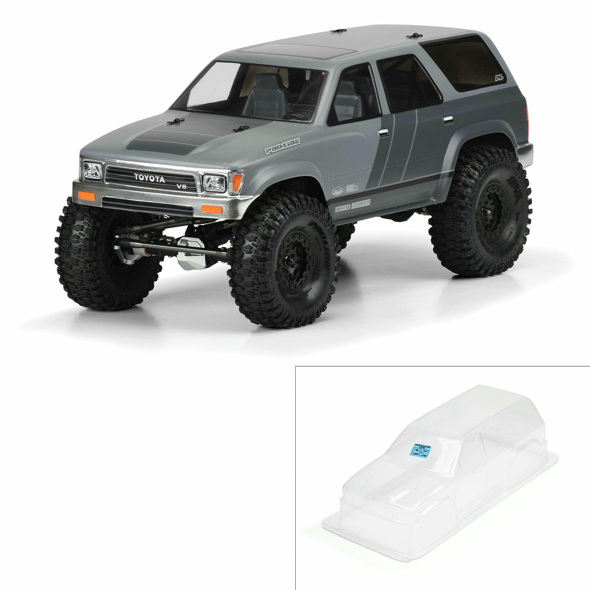 Image of Pro-Line 1991 Toyota 4Runner Unpainted Body 12.3 Wheelbase Rock Crawlers 348100