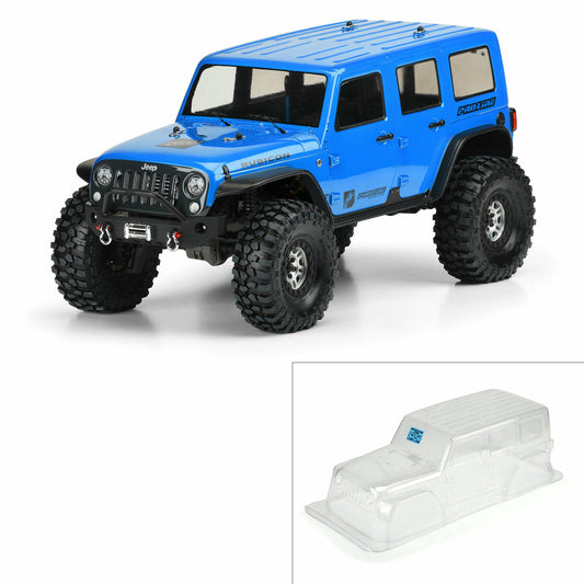 Image of Jeep Wrangler Unlimited Rubicon Unpainted Body for 12.8 Wheelbase Rock Crawlers