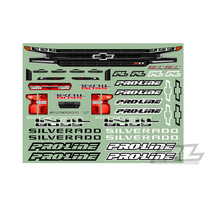 Image of 2019 Chevy Silverado Z71 Trail Boss Unpainted Body 351200 fits Traxxas Slash 2WD