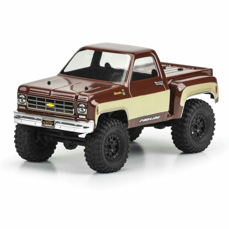 Image of Axial SCX24 1/24th Chevy K-10 Lexan Truck Body (Unpainted) Pro-Line PRO3583-00