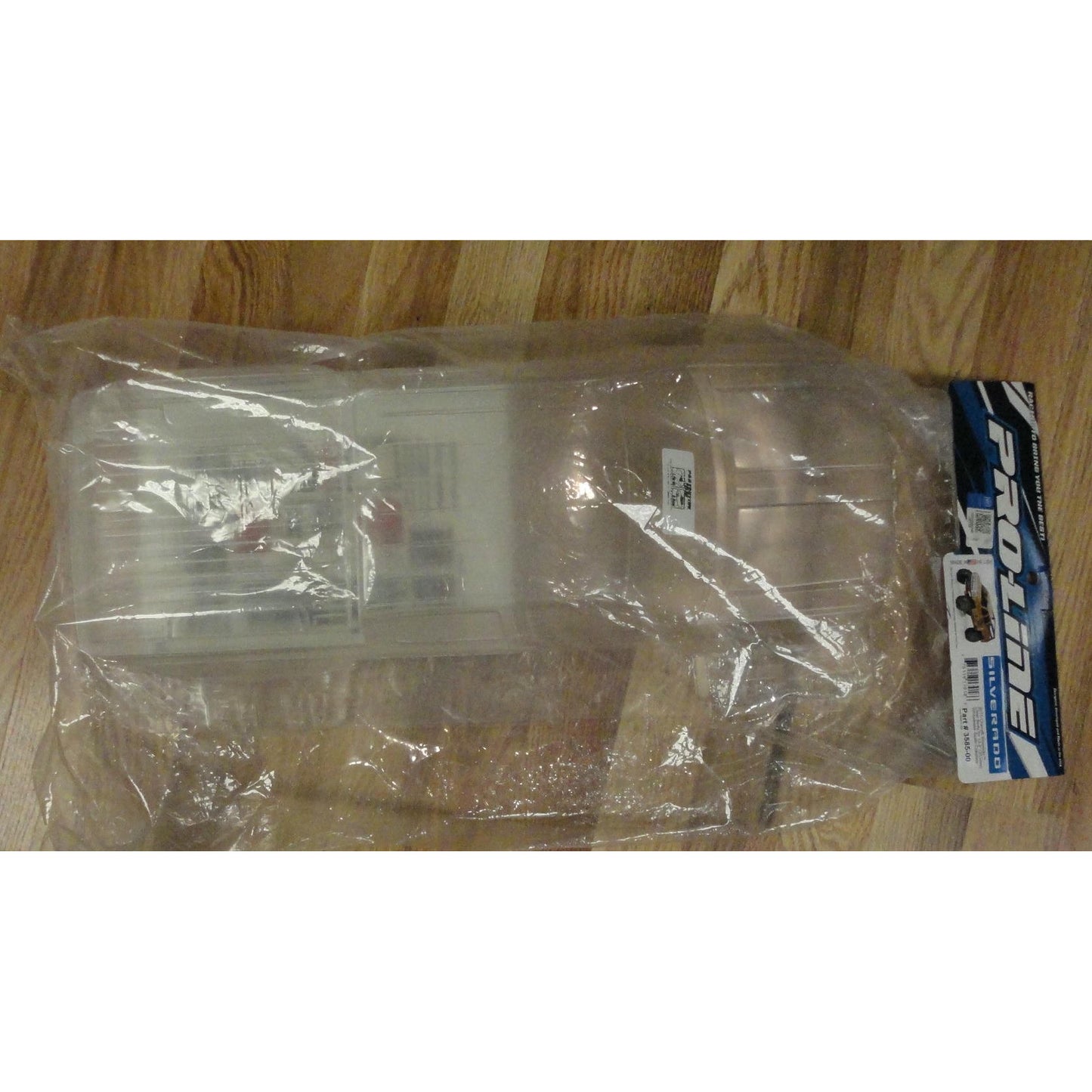Image of Pro-Line 2015 Chevrolet Silverado Unpainted Truck Body (fits 13.9 WB Crawlers)