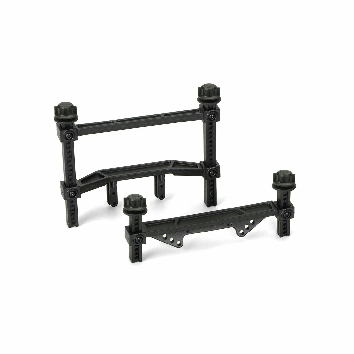 Image of Traxxas Slash 2WD Extended Front & Rear Body Mounts by PRO-Line PRO607000