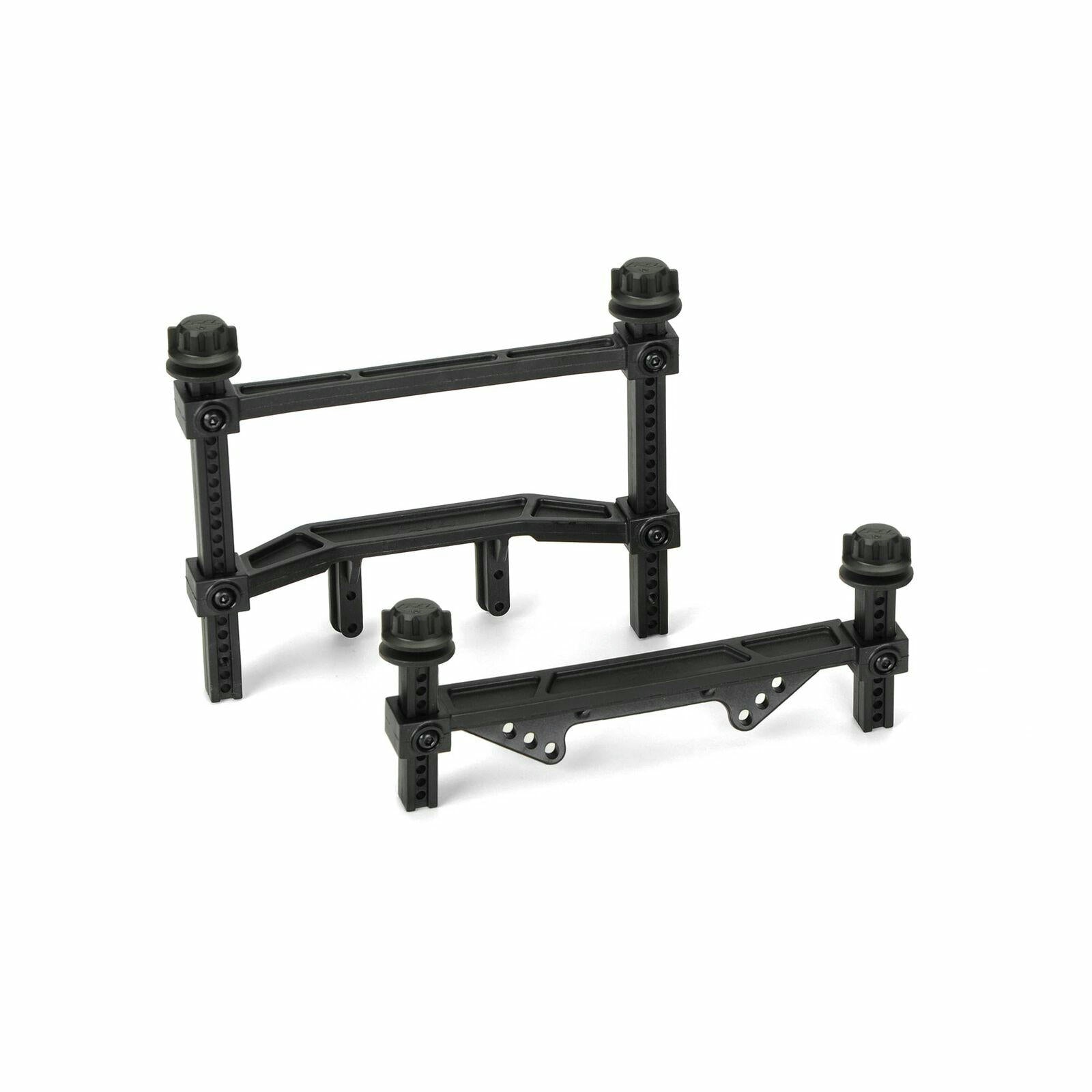 Image of Traxxas Slash 2WD Extended Front & Rear Body Mounts by PRO-Line PRO607000