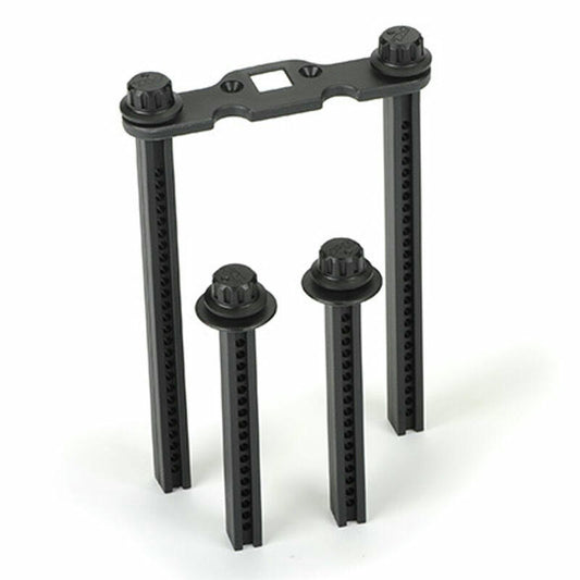 Image of Traxxas Revo 3.3/E-REVO 2.0 Front & Rear Extended Body Post Set Pro-Line 6307-00