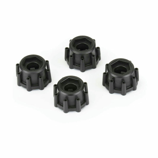 Image of Pro-Line 8x32 Wheel to 17mm Hex 1/2 Offset Wheel Adapters (4pcs) PRO634500
