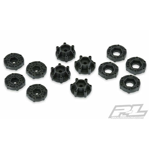 Image of Pro-Line 6x30 Hex Wheel Adapters (12mm, 14mm & 17mm) PRO6355-00