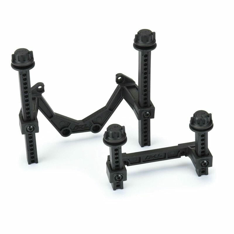 Image of Traxxas Rustler 4x4 Extended Body Post Set by Pro-Line PRO6362-00