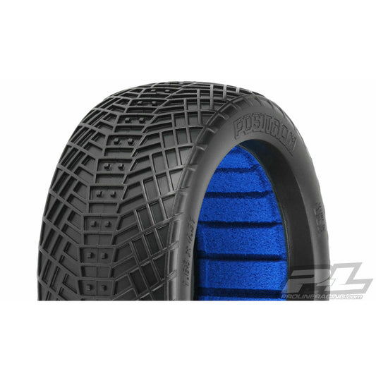 Image of Pro-Line Positron 1/8th Buggy MC (Clay) Off-road Tires w/Inserts (2pcs) 9061-17