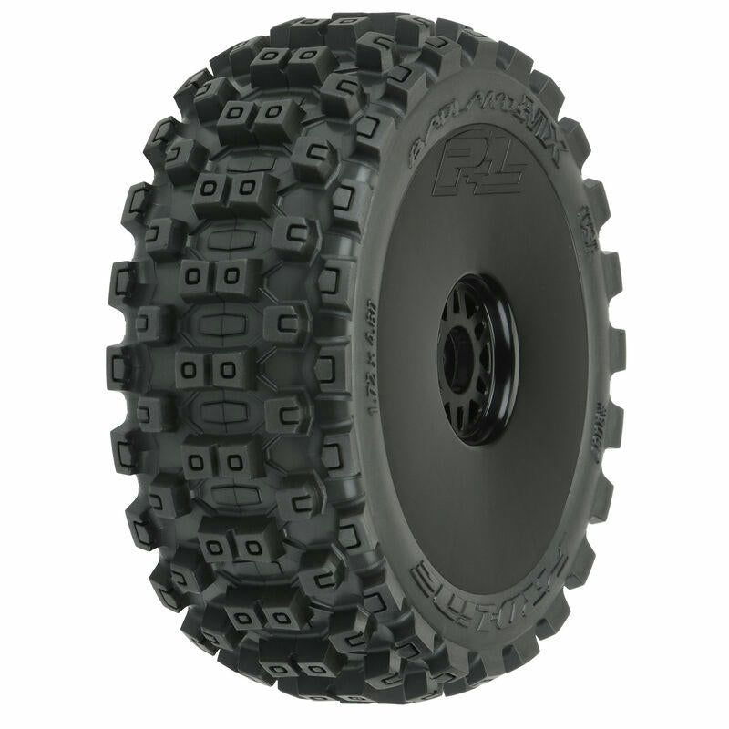 Image of Pro-Line Badlands MX M2 Mounted 1/8th Buggy Tires 2pcs PRO9067-41 (2pcs)