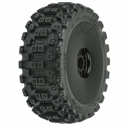 Image of Pro-Line Badlands MX M2 Mounted 1/8th Buggy Tires 2pcs PRO9067-41 (2pcs)