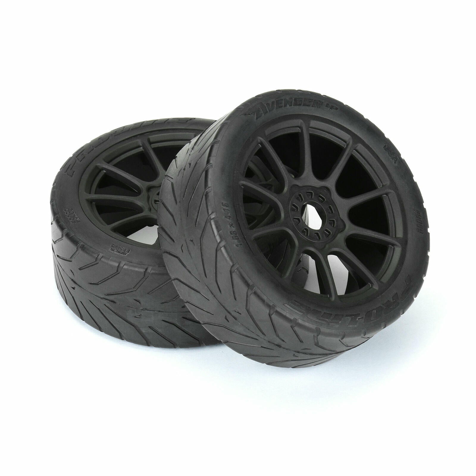 Image of Pro-Line Avenger HP S3 Soft BELTED MTD 1/8th Buggy Street Tires/Wheels (2pcs)