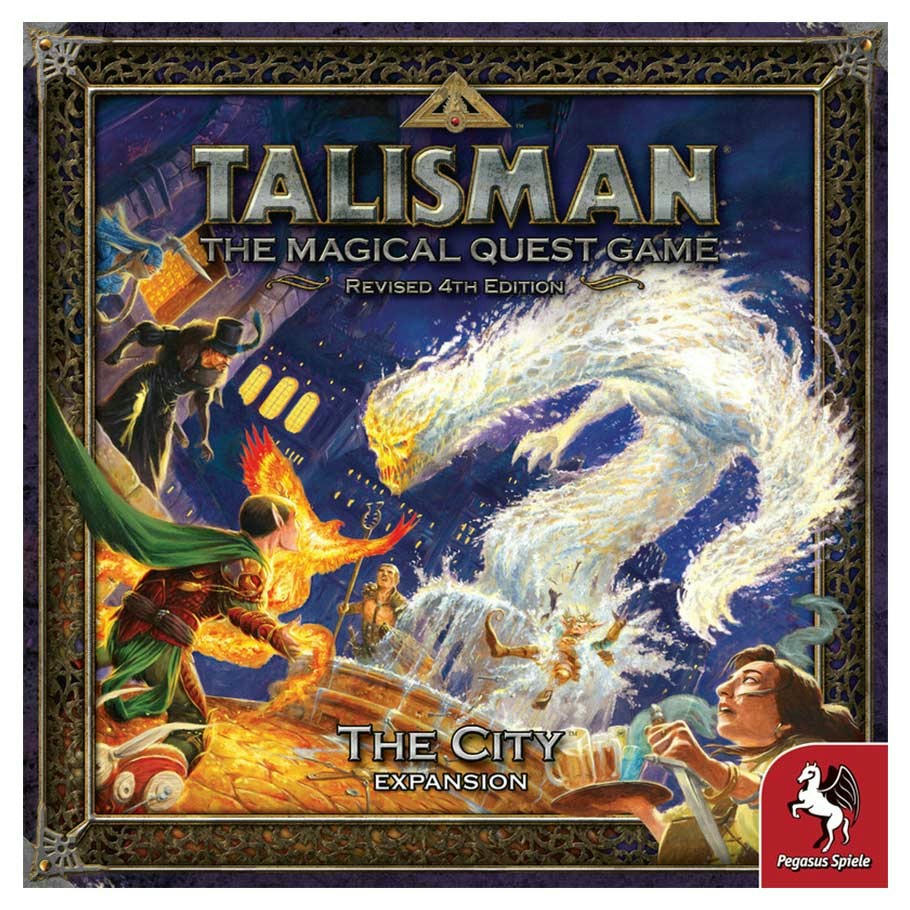 Pegasus Spiele Talisman: The City Board game Blue, for 12 years