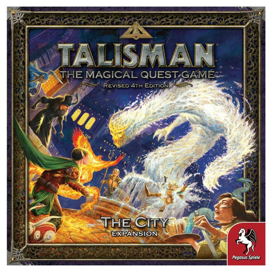 Pegasus Spiele Talisman: The City Board game Blue, for 12 years