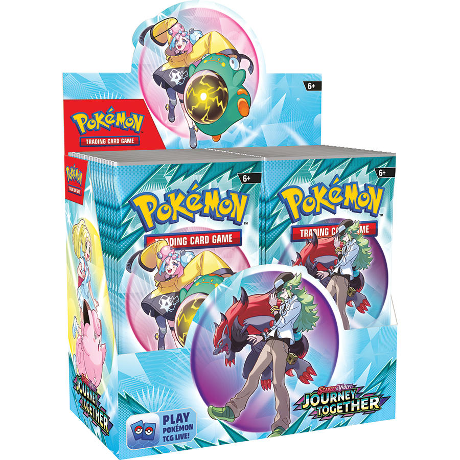 Image of Pokemon TCG: Scarlet &amp; Violet - Journey Together Enhanced Booster Display (36 + 1 Promo Card)