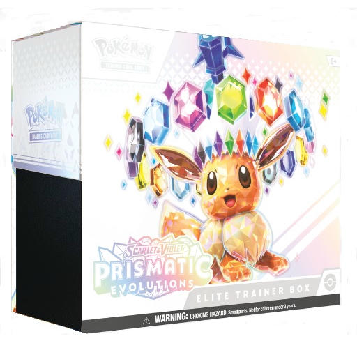 Image of Pokemon TCG: Scarlet &amp; Violet - Prismatic Evolutions Elite Trainer Box