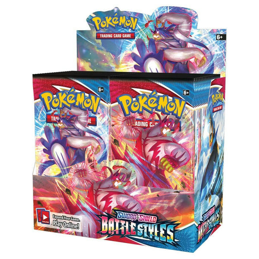 Image of Pokemon Sword & Shield Battle Styles Booster Display Box PUI17680818 English