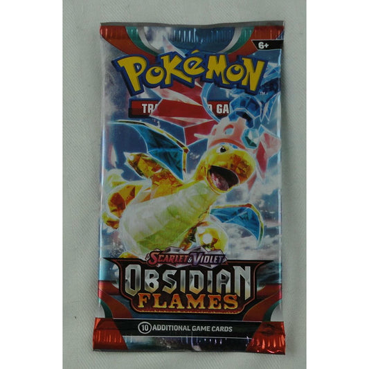 Image of Pokemon Scarlet & Violet Obsidian Flames 10-Card Booster Pack