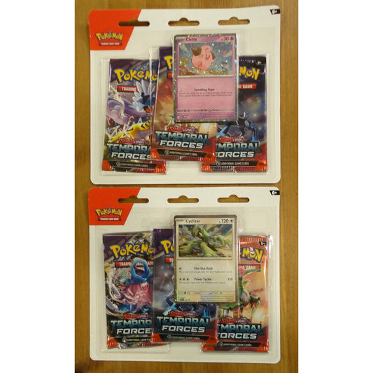 Image of Pokemon Scarlet & Violet Temporal Forces 3-Booster Blister Pack (Random)