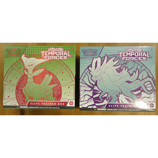 Image of Pokemon Scarlet & Violet: Temporal Forces ETB Elite Trainer Box (One Random)