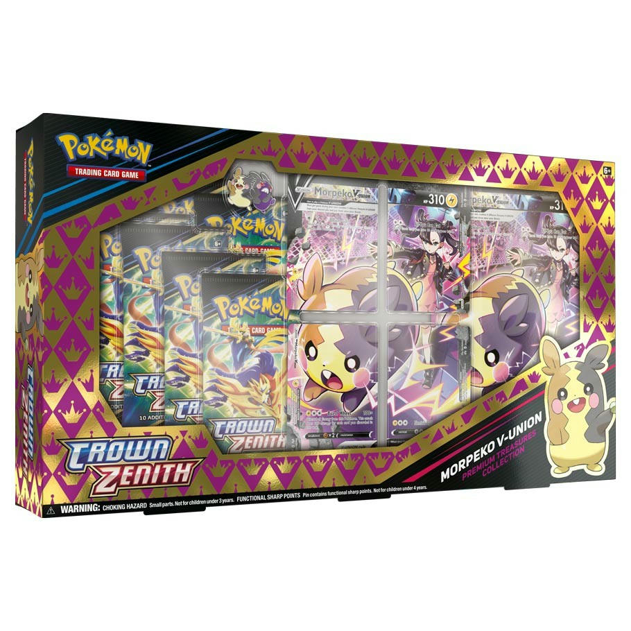 Image of Pokemon Crown Zenith Morpeko V-Union Premium Treasures Collection PUI290-85191
