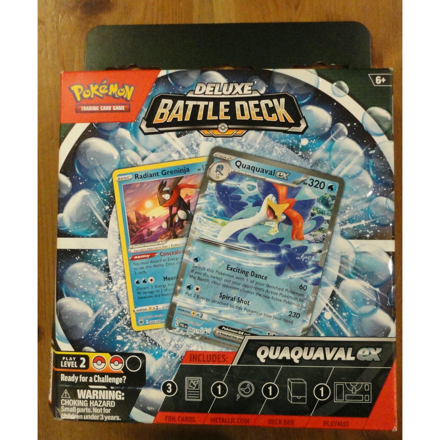 Image of Pokemon TCG Quaquaval EX Deluxe Battle Deck PUI290-85258