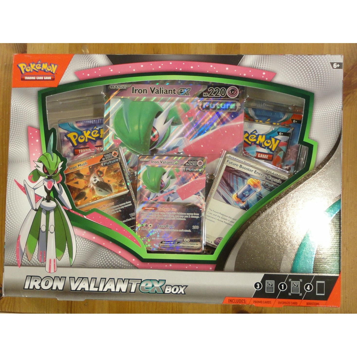 Image of Pokemon TCG Iron Valiant EX Box Set PUI290-85271-IRO